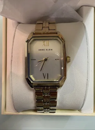 Relogio Anne Klein Feminino Dourado