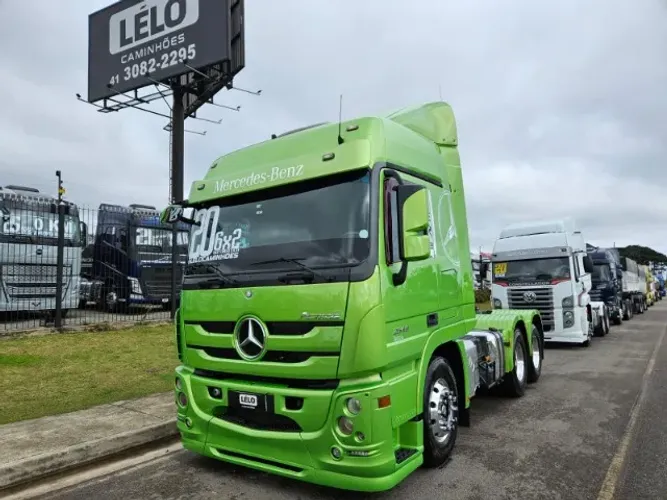 Mercedes Benz Actros 2546 6x2 Ano 2020 Automático Ar Condicionado Pronta Entrega