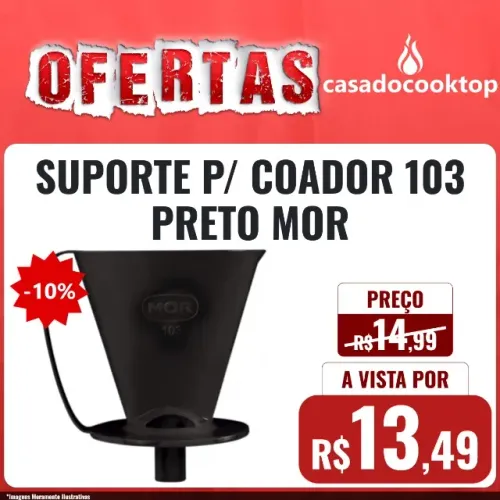 SUPORTE P/ COADOR 103 PRETO MOR 25103251