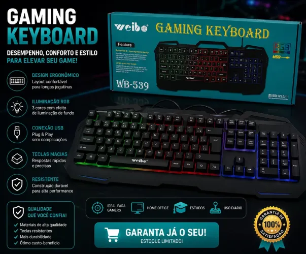 TECLADO WB-539
