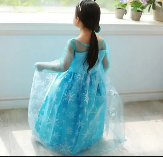 Fantasia Elza Frozen linda com capa NOVO