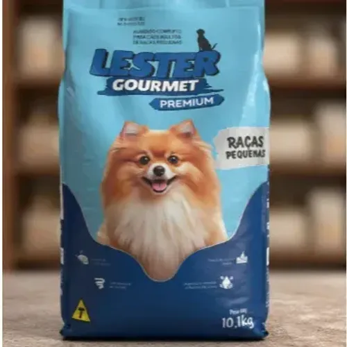 Ração Lester Gourmet premium 10,1kg cães adultos raças pequenas