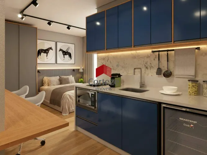 Studio com 25,8m² 1 quarto, à venda, no bairro Cristo Rei em Curitiba