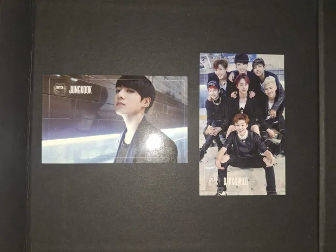 ALBÚM DARK&WILD BTS + photocard Jungkook