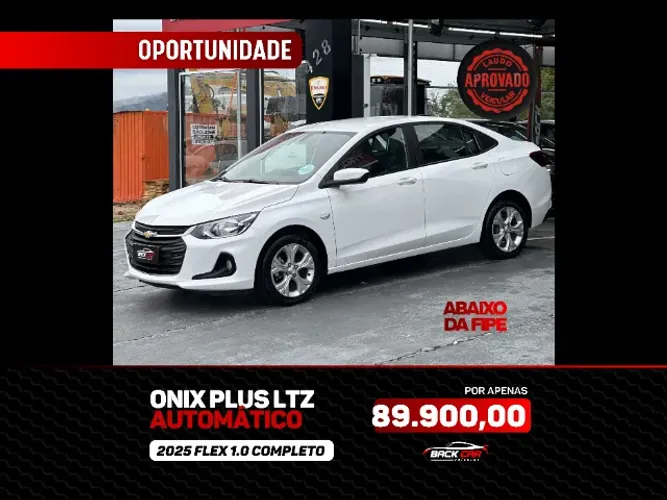 Chevrolet Onix Plus LTZ 1.0 12V TB Flex Aut. 4P 2025