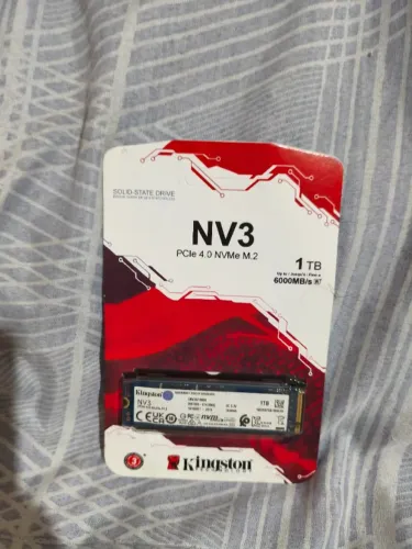SSD NVME Kingston 1TB novo lacrado