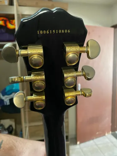 Epiphone Les Paul Custom Black Beauty - Impecável! (Com Bag Acolchoado)