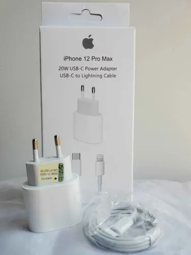 Carregador de iPhone (cabo +fonte