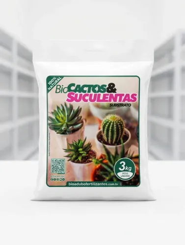 BioAdubo cactos e suculentas 3kg