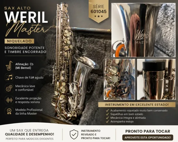 Sax alto Weril Master