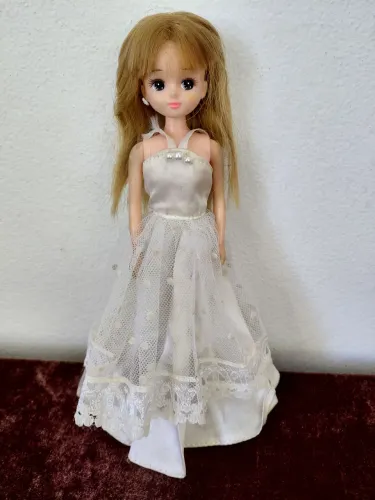 Antiga boneca Licca Chan noiva original da Takara