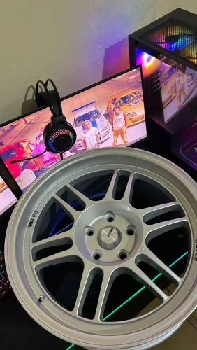 Rodas enkei rpf1 aro 18 tala 8.5 offset 20 furação 5x114.3