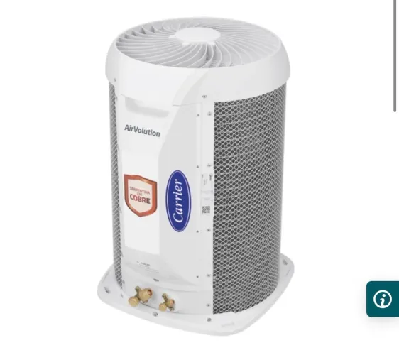 Ar-Condicionado Split Duto Carrier Versatile 24.000 BTUs Só Frio 220V Monofásico
