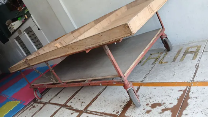 CARRINHO COM RODINHAS 