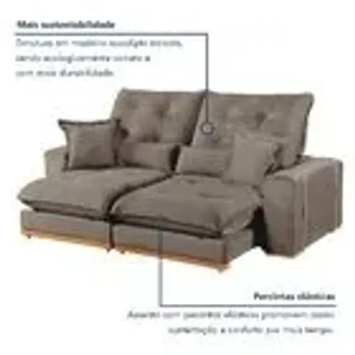 Sofá Elegante para Sala de Estar