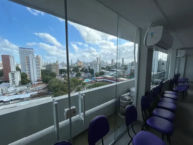Laje corporativa 490 m2 totalmente reformada, vista panoramica, em Santo Amaro