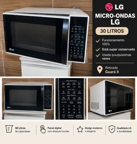 Micro-Ondas 30L