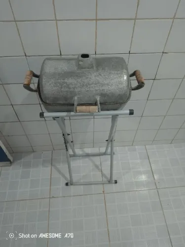 Churrasqueira de alumínio