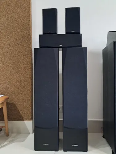 Caixas acusticas Yamaha para home theater