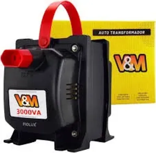 Transformador 3000VA 110V/220V Novo