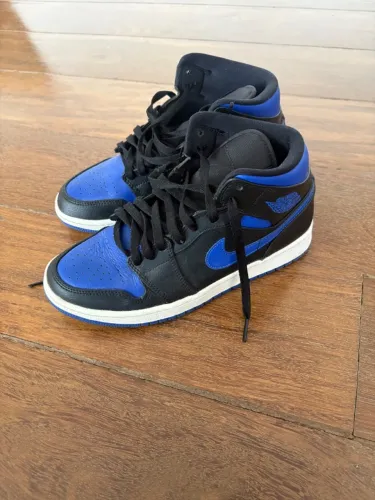 Jordan 1 Mid Royal Blue Varsity 38