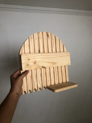 Chaveiro de mandeira