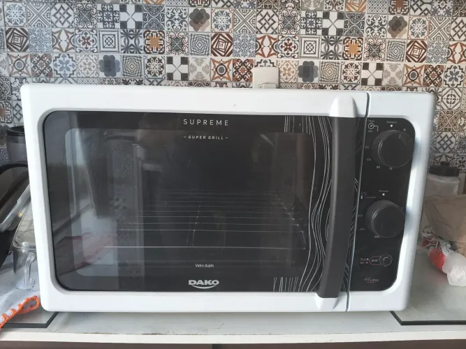 Forno elétrico DAKO supreme vidro duplo