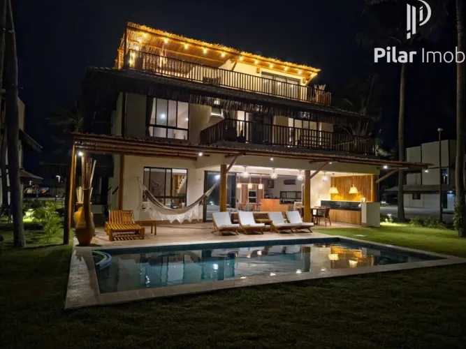 Casa com 5 dormitórios à venda, 312 m² por R$ 5.300.000,00 - Fortim - Fortim/CE