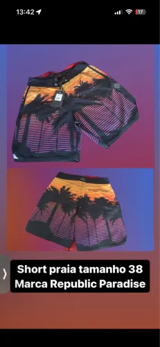 Short praia TAM 38