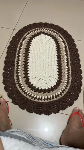 Tapetes de crochê