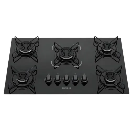 Cooktop Mondial 5 bocas usado - 1 boca precisa desentupir