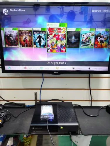 Xbox 360 D.e.s.b Já vai com 71 Jogos