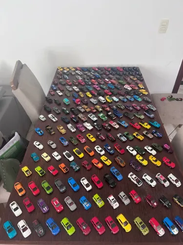 Coleção de Hot Wheels