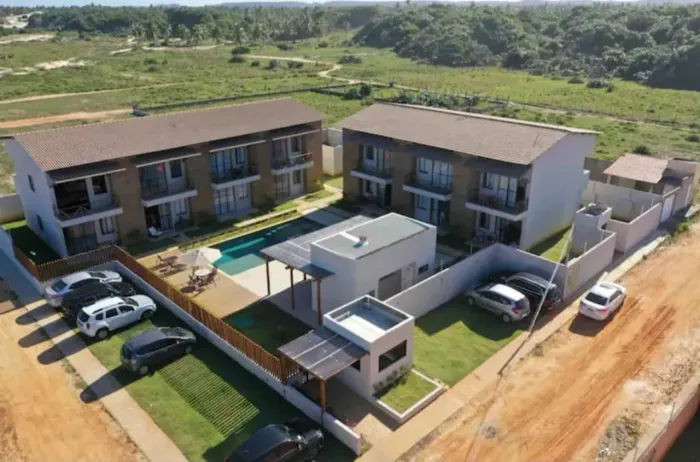 Apartamento Térreo Mobiliado À Venda No Condomíno Costa Das Dunas Praia Da Caueira!