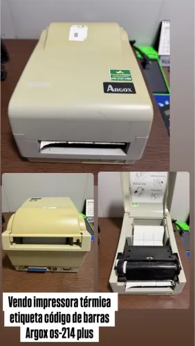 Impressora térmica código de barras Argox OS 240 Plus