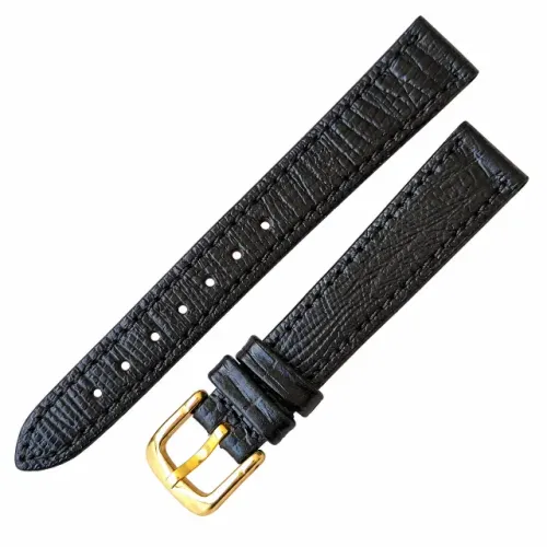 Pulseira De Relógio Chainon Couro De Avestruz Genuíno 20 mm
