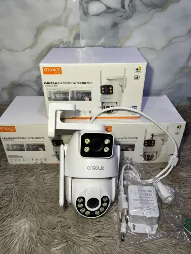 Camara de segurança wi-fi de parede duplo
