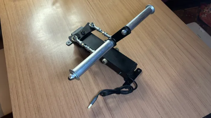 Pedal USB para Simulador de Helicóptero, Alumínio, Estado de Novo