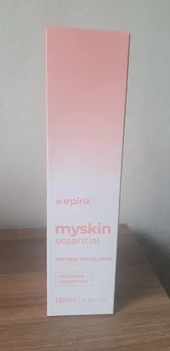espuma esfoliante antiacne my skin essential wepink