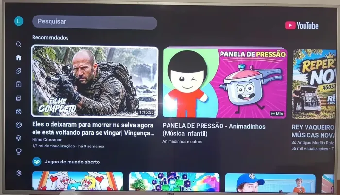 Tv smart com Wi-Fi 60 polegadas