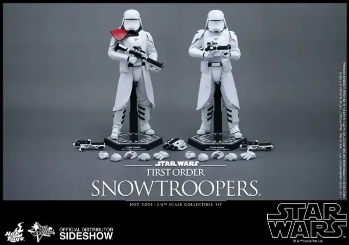 Boneco Hot Toys Star Wars Snow troopers Mms323 The Force Awakens 1/6