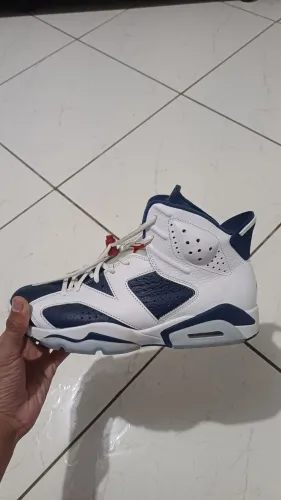 Tenis Jordan 6 Retro 'Olympic' Tamanho 41