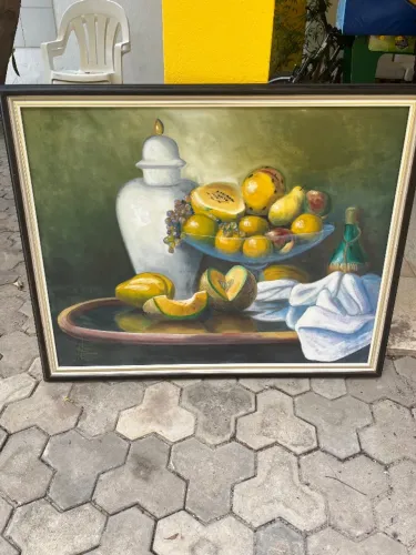 Quadro óleo sobre tela 