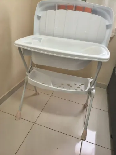 Banheira de bebê Galzerano com trocador