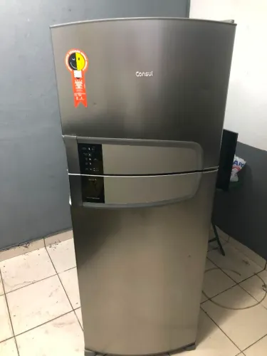Geladeira duplex inox