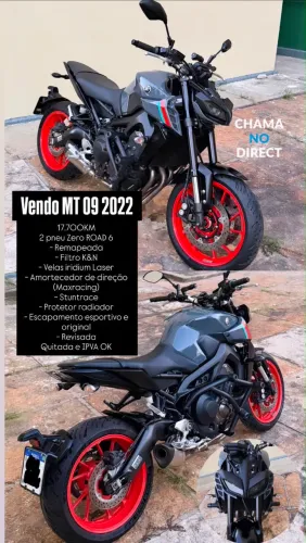 MT 09 Yamaha ZERO