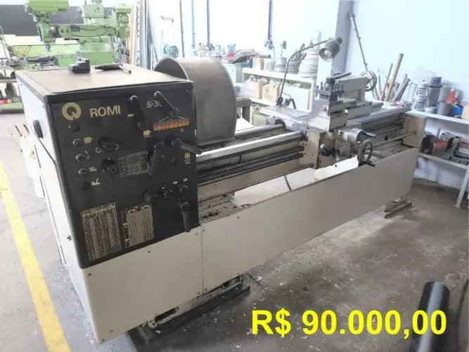 Torno Mecânico Romi S-30 A - Excelente Estado