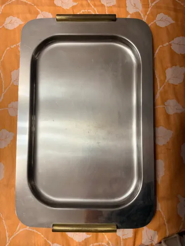 Bandeja de aço inoxidável 