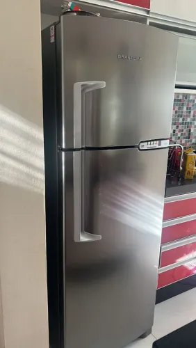 Geladeira inox