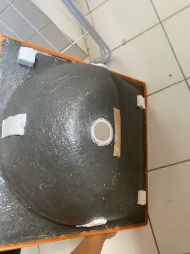 Cuba de fibra nova! Nunca usada!